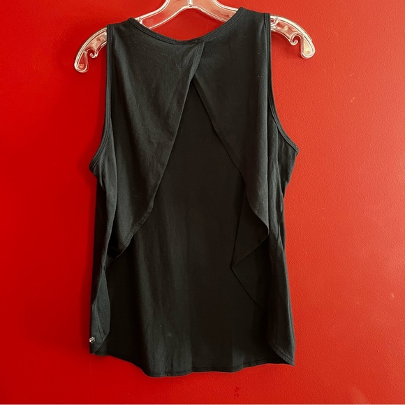 Fabletics “Millie” Open Back Athletic Tank Top, Black - Picture 10 of 11